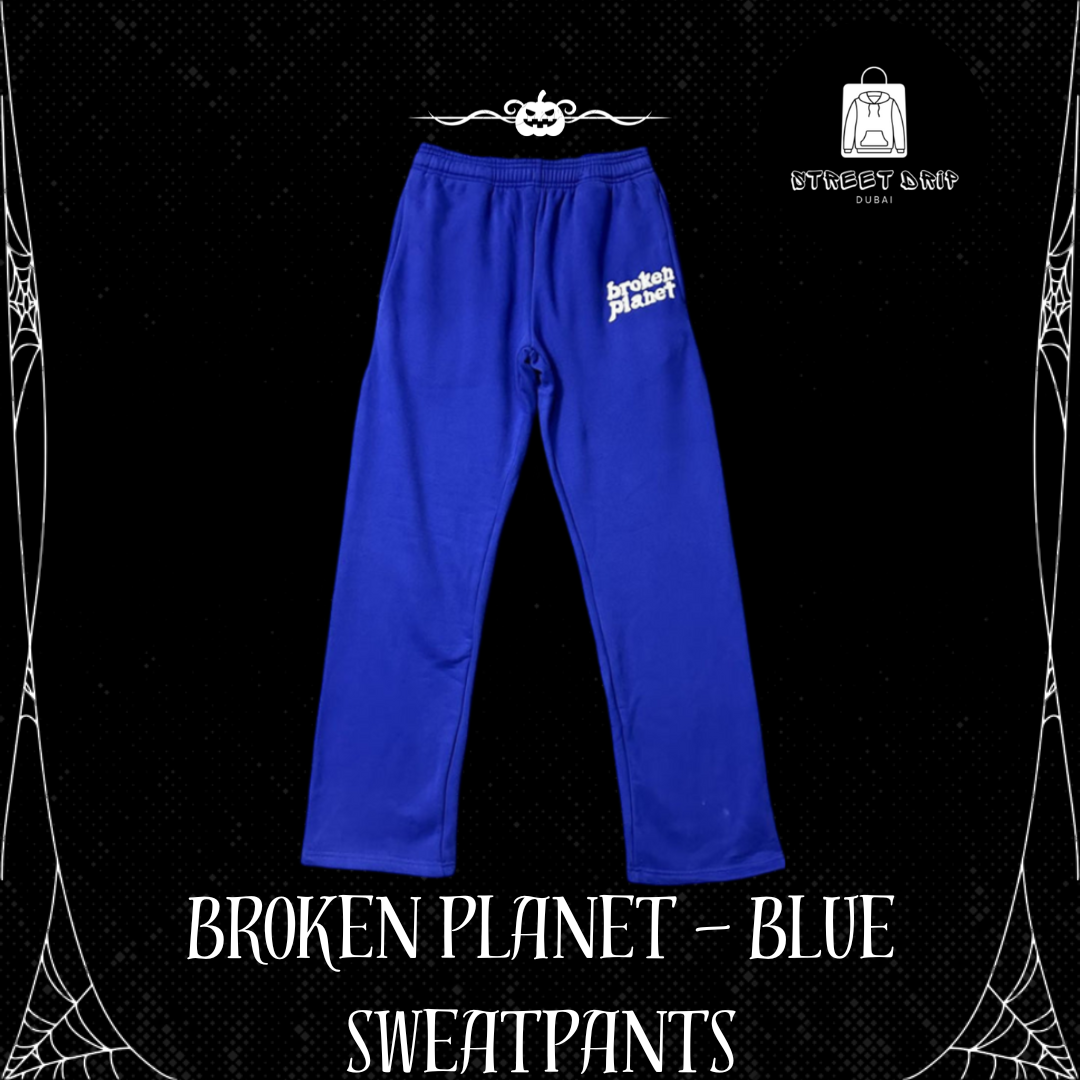 BROKEN PLANET - BLUE SWEAT PANTS