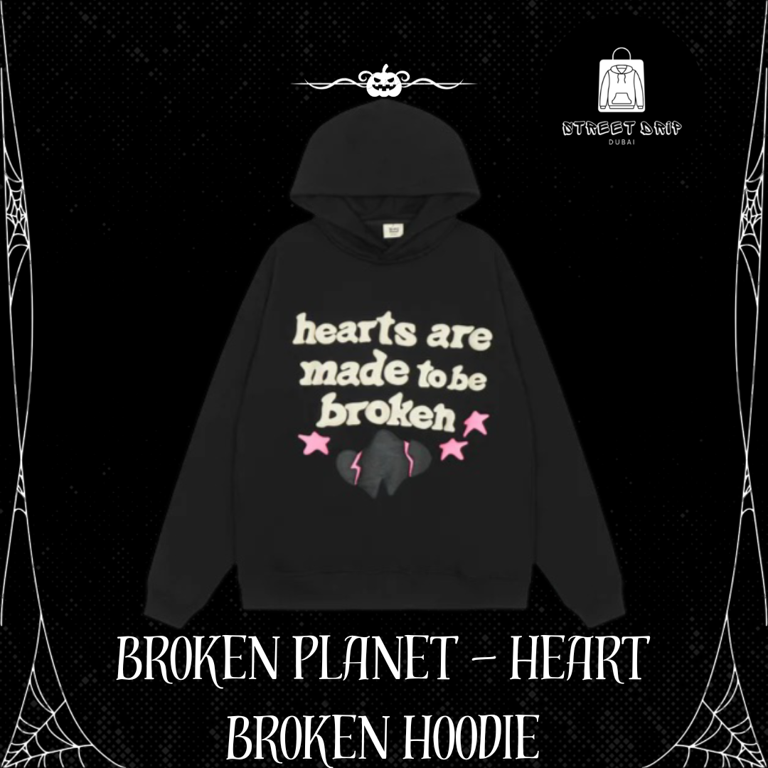 BROKEN PLANET - HEART BROKEN HOODIE
