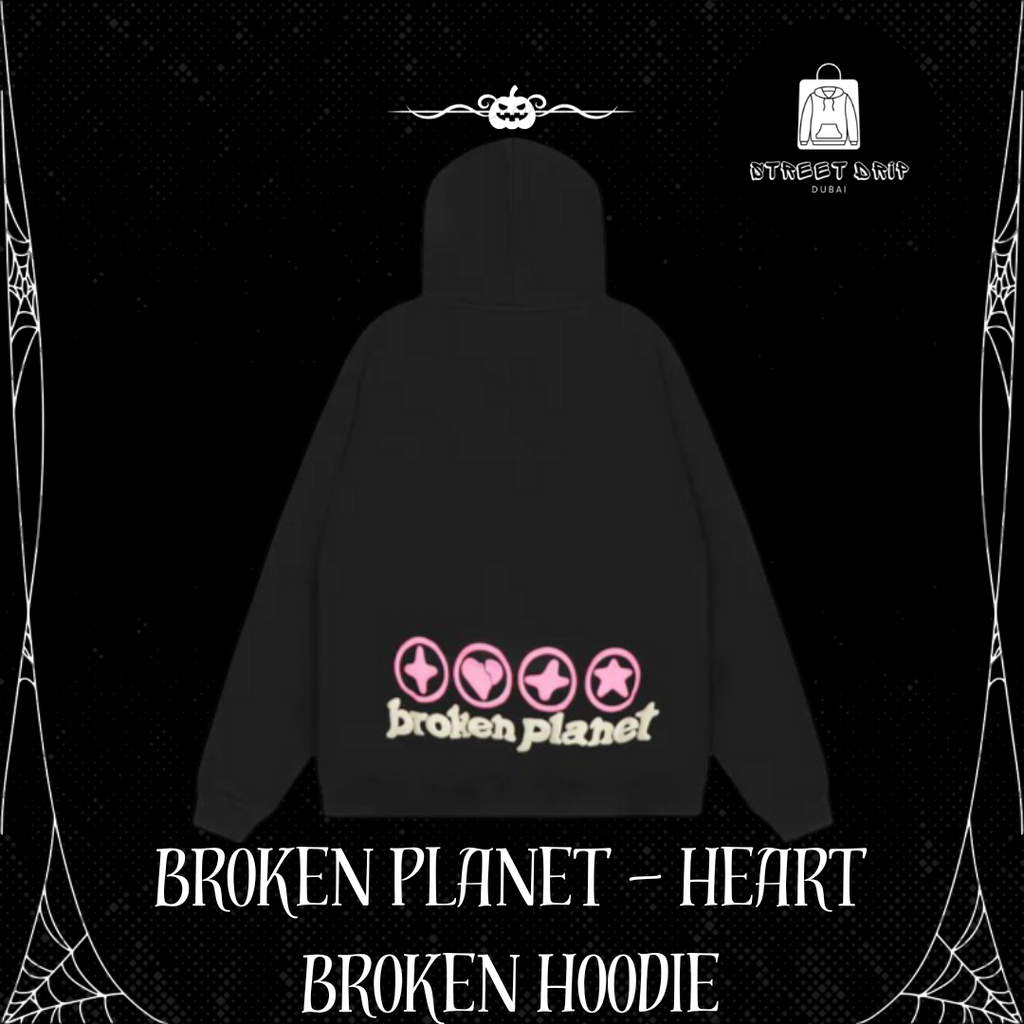 BROKEN PLANET - HEART BROKEN HOODIE