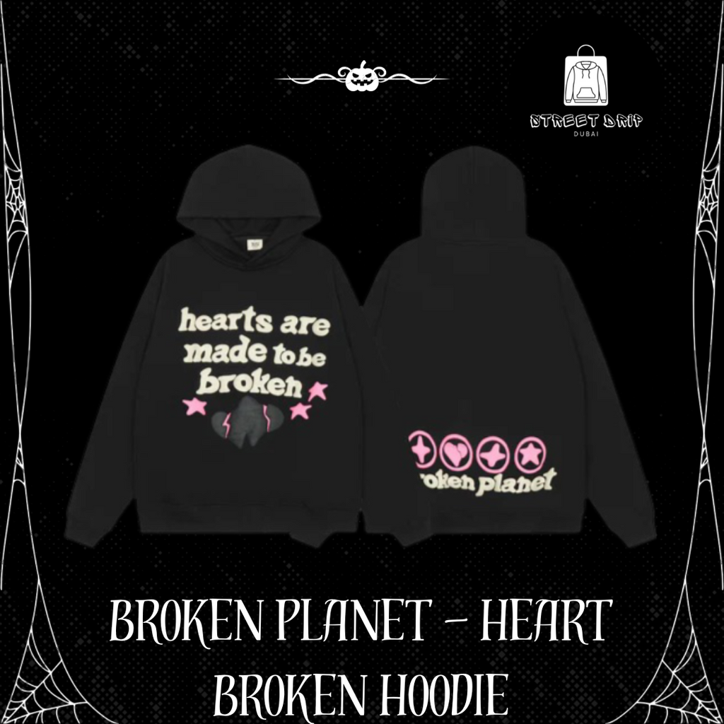 BROKEN PLANET - HEART BROKEN HOODIE