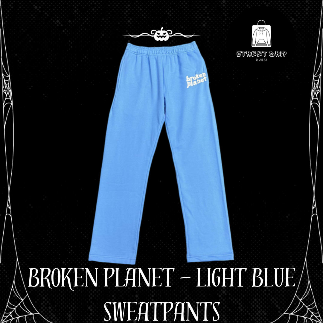 BROKEN PLANET - LIGHT BLUE SWEAT PANTS
