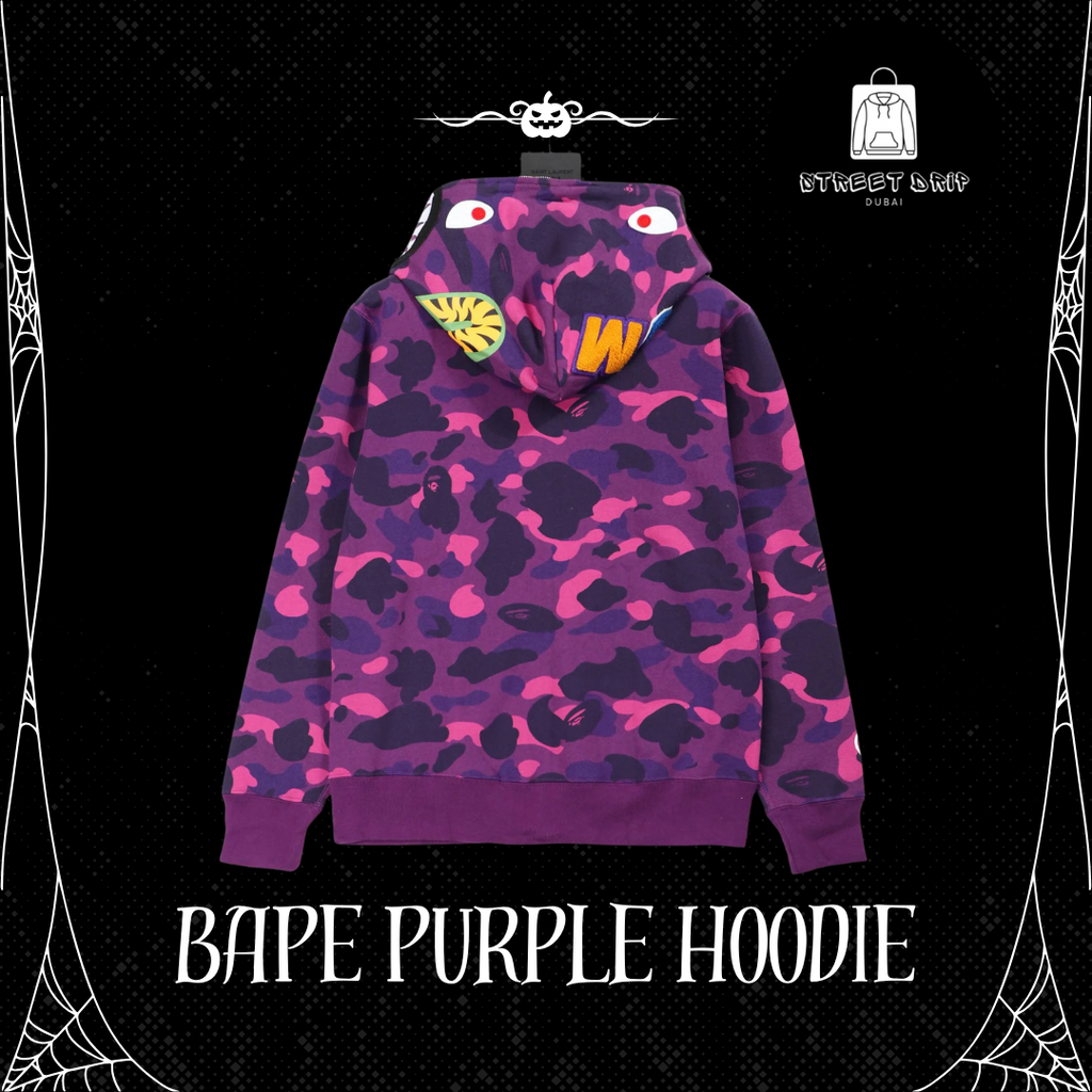 Bape Purple Hoodie