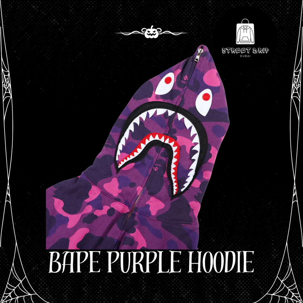 Bape Purple Hoodie