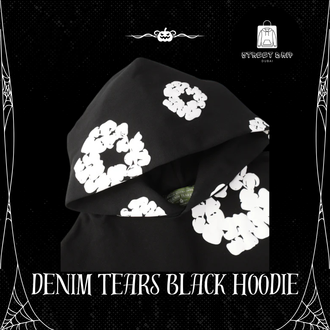 Denim Tears Black Hoodie