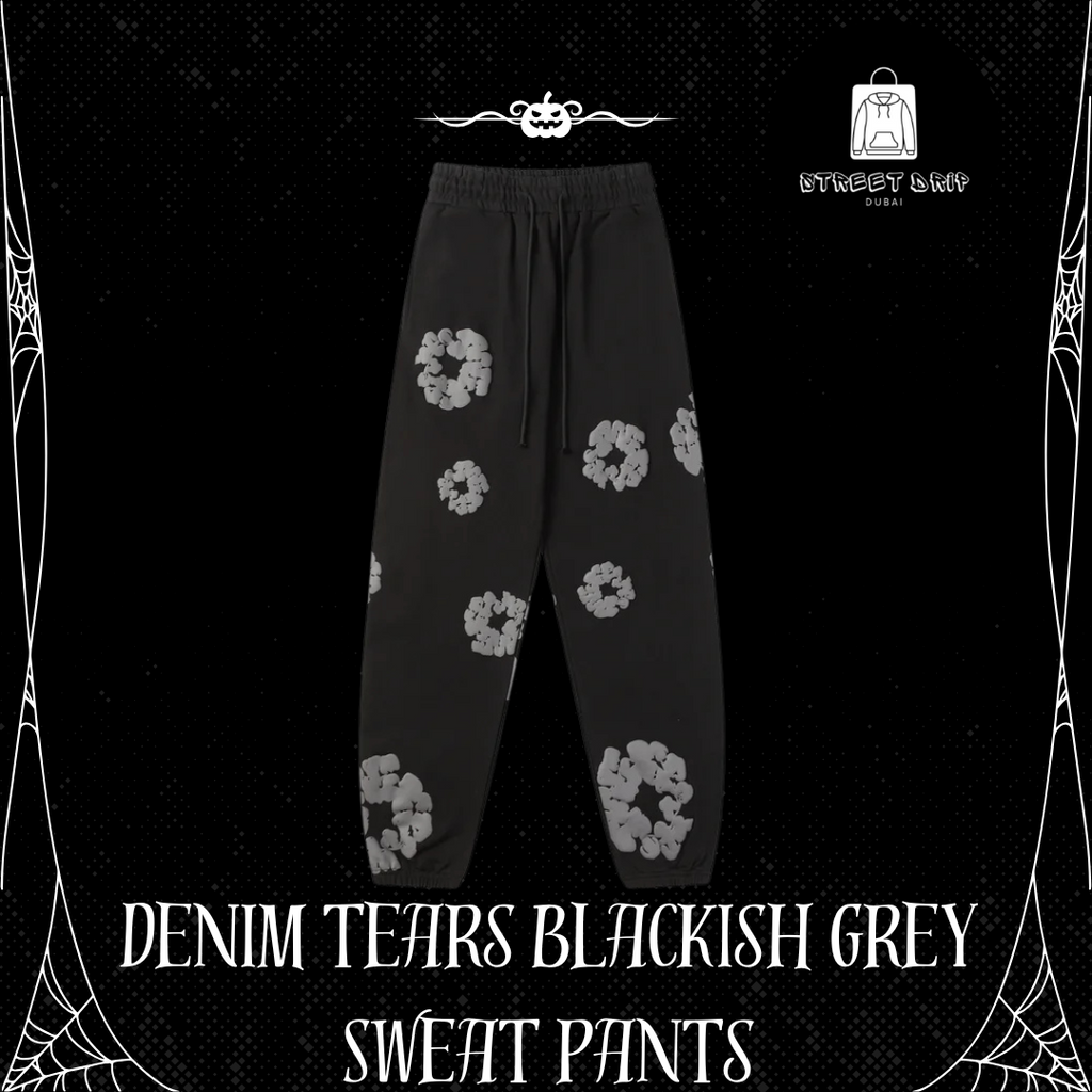 Denim Tears Blackish Grey Sweat Pants