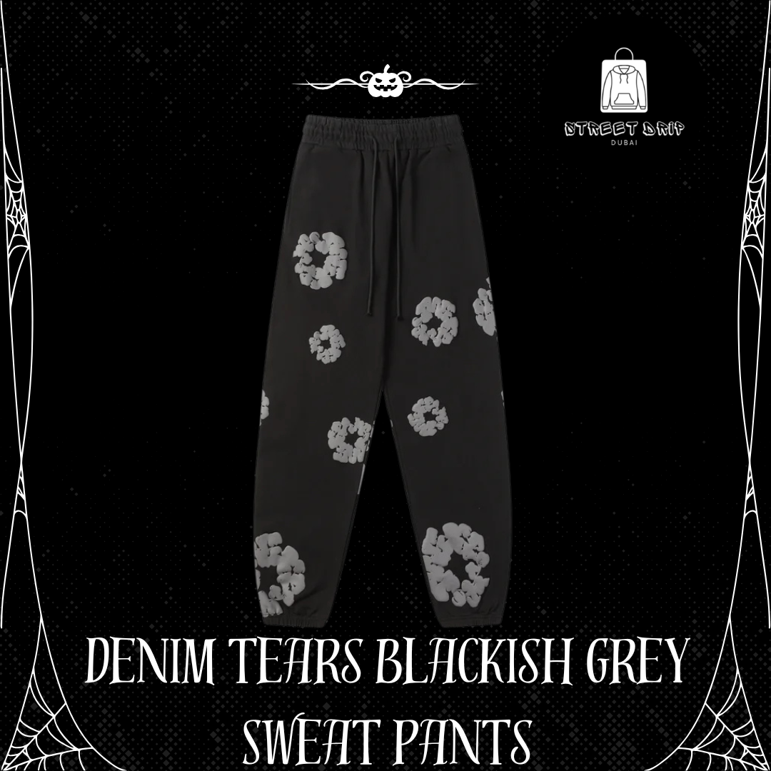 Denim Tears Blackish Grey Sweat Pants