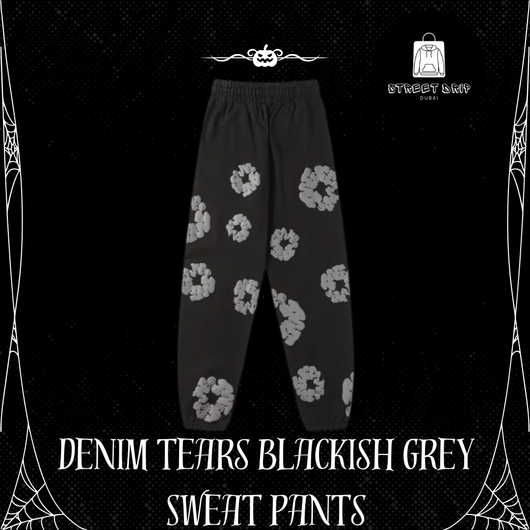 Denim Tears Blackish Grey Sweat Pants