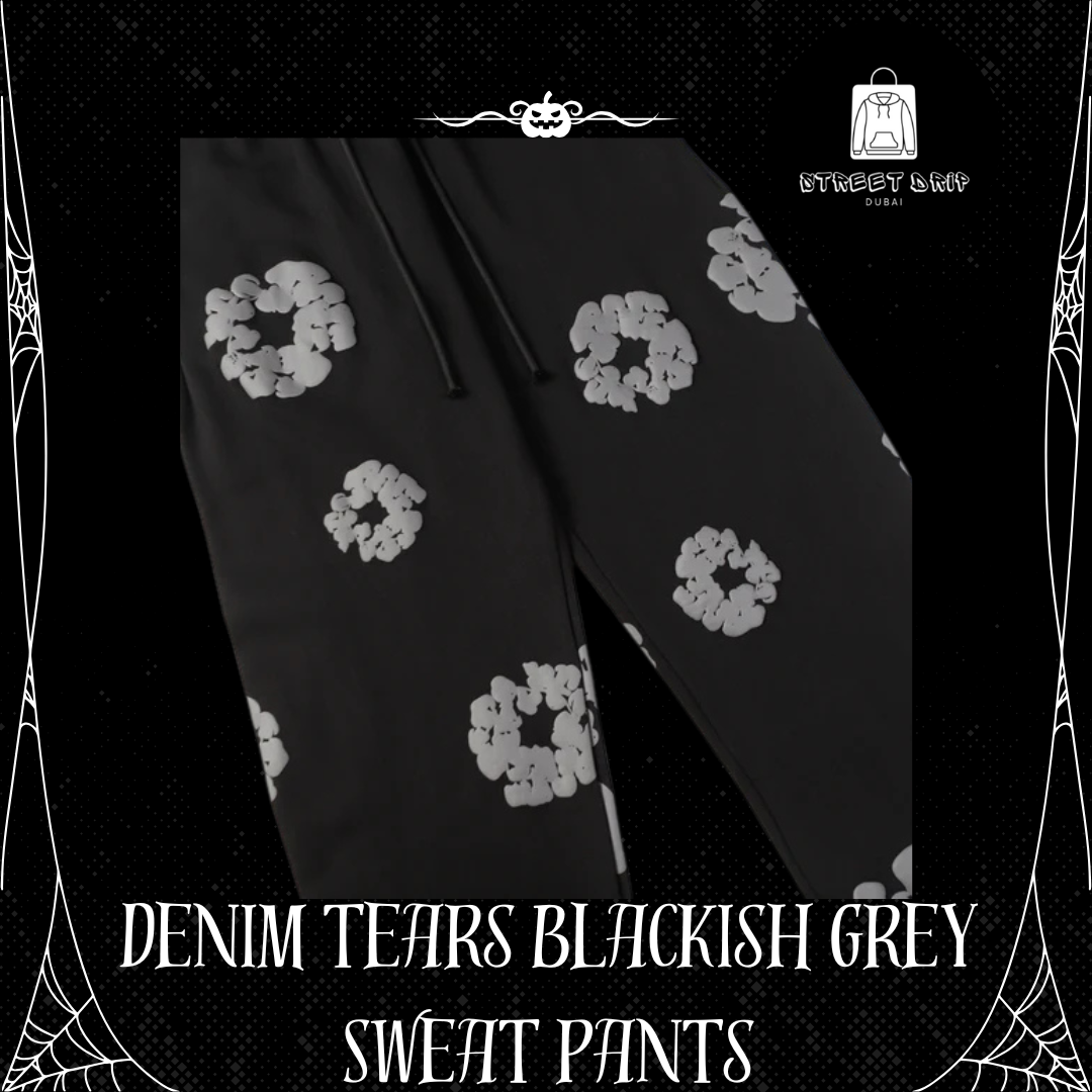 Denim Tears Blackish Grey Sweat Pants