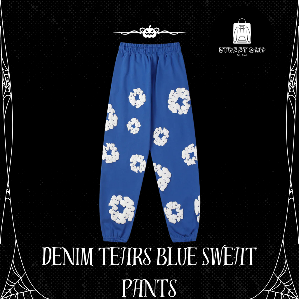Denim Tears Blue Sweat Pants