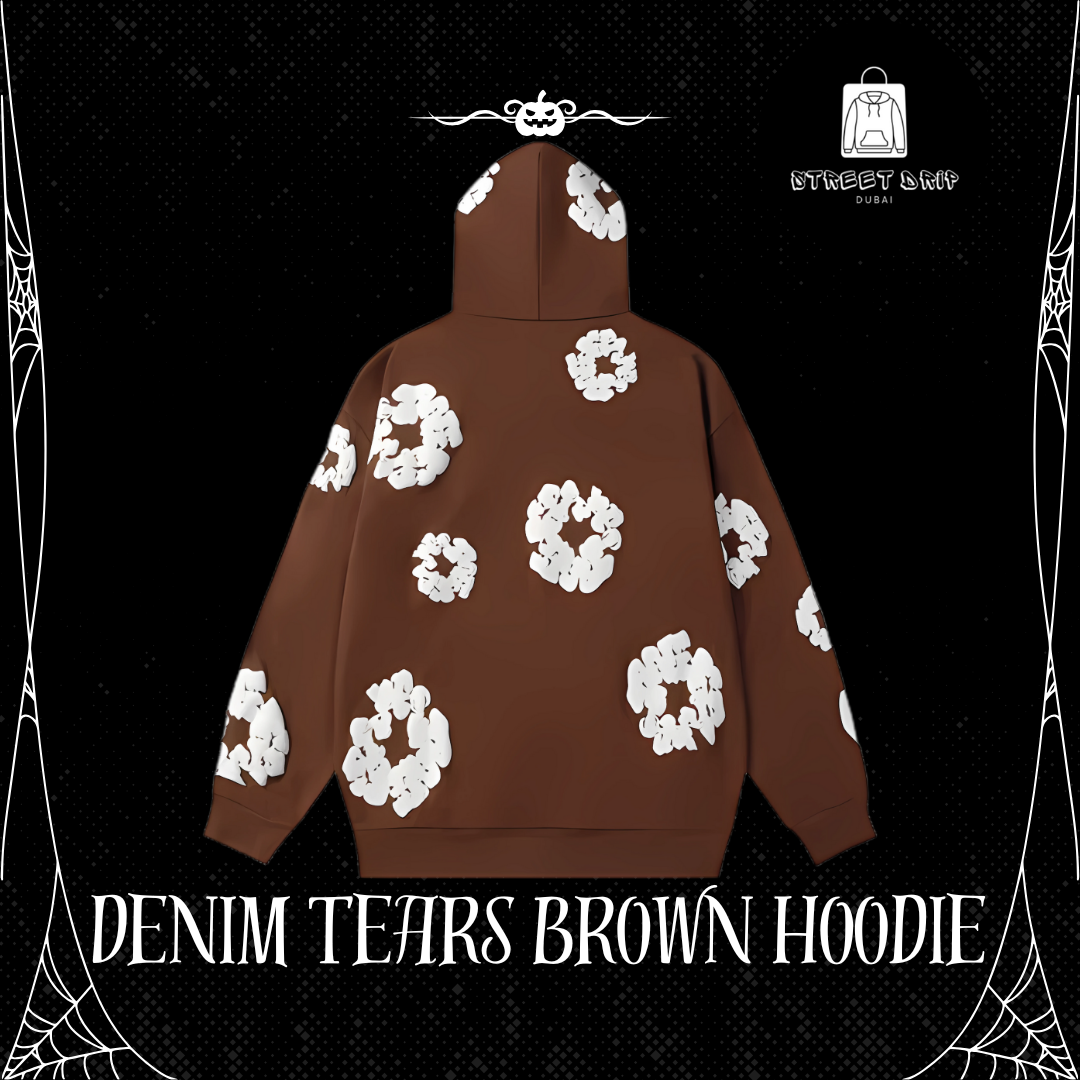 Denim Tears Brown Hoodie