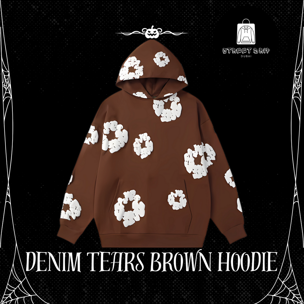 Denim Tears Brown Hoodie