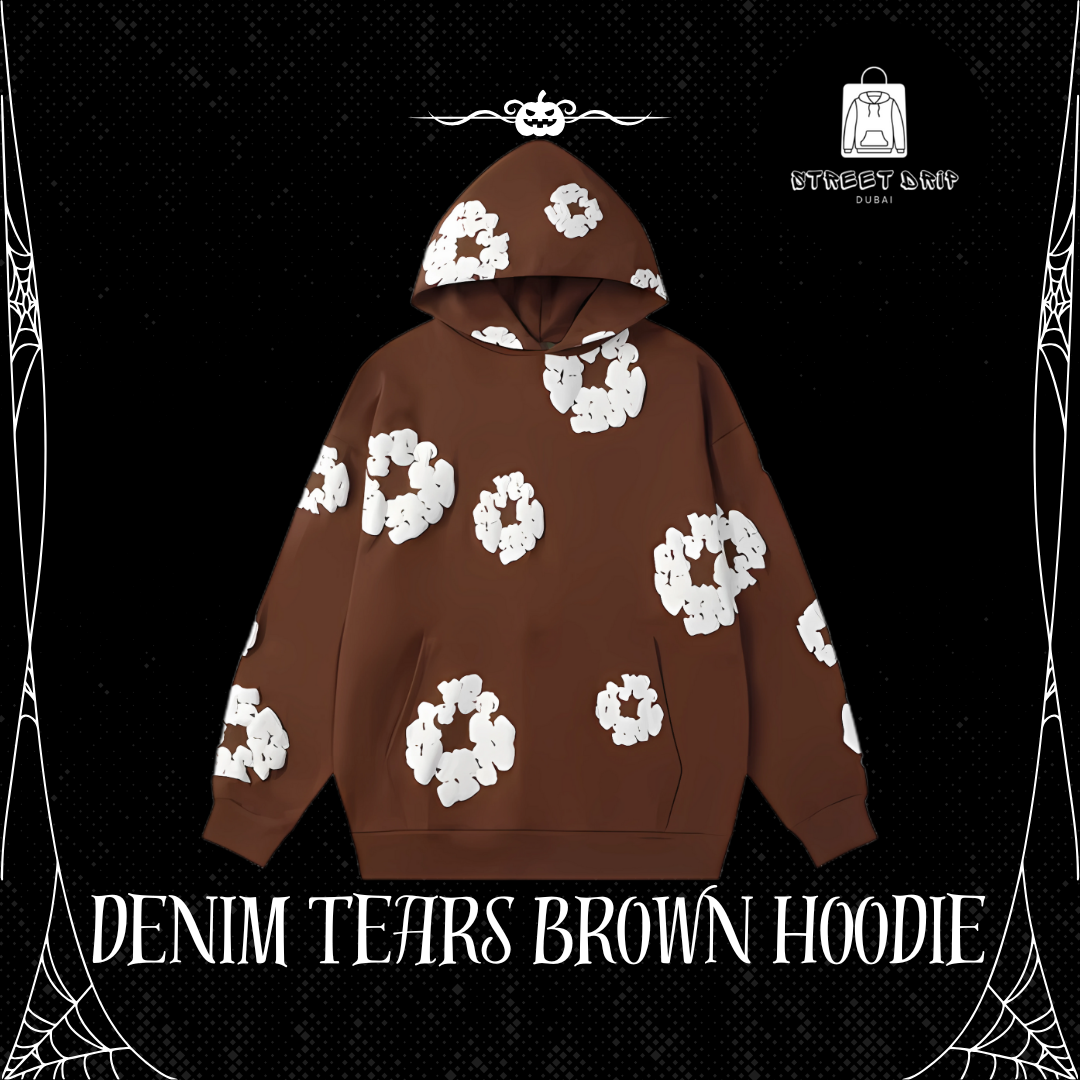 Denim Tears Brown Hoodie