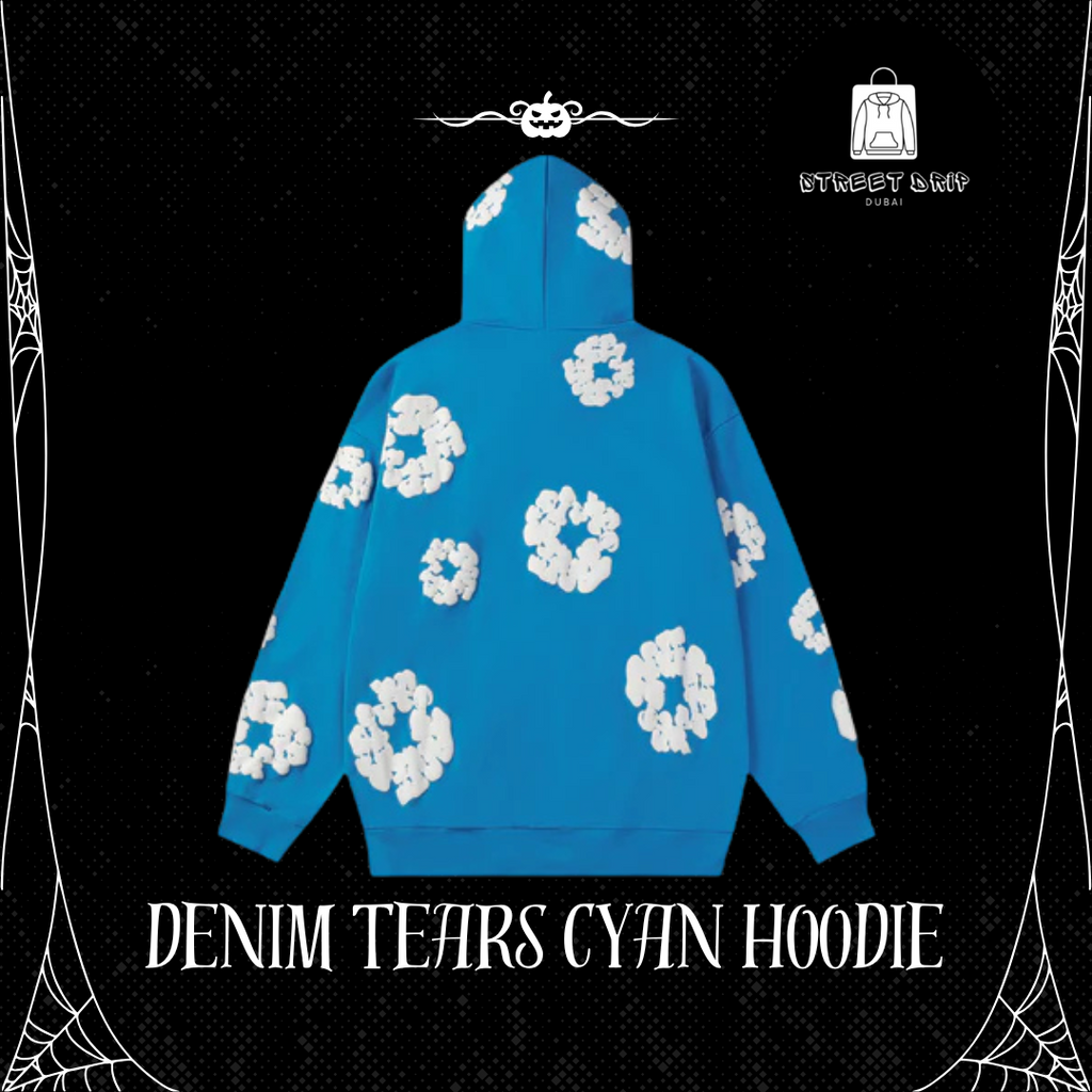 Denim Tears Cyan Hoodie