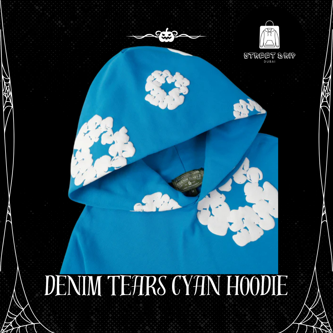 Denim Tears Cyan Hoodie