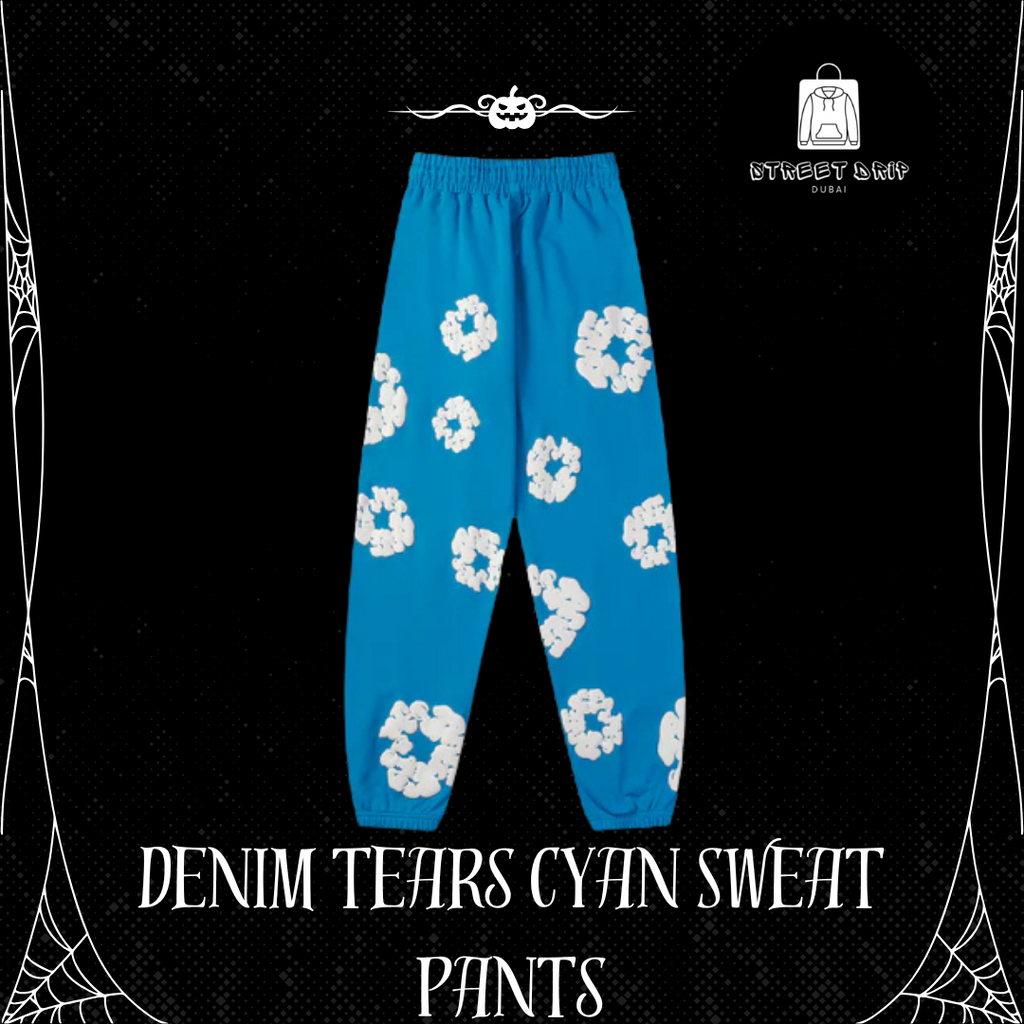 Denim Tears Cyan Sweat Pants