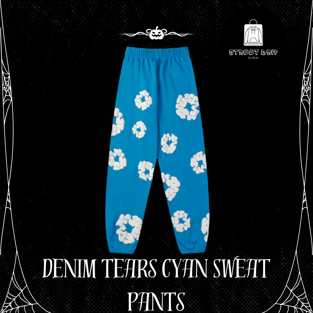Denim Tears Cyan Sweat Pants