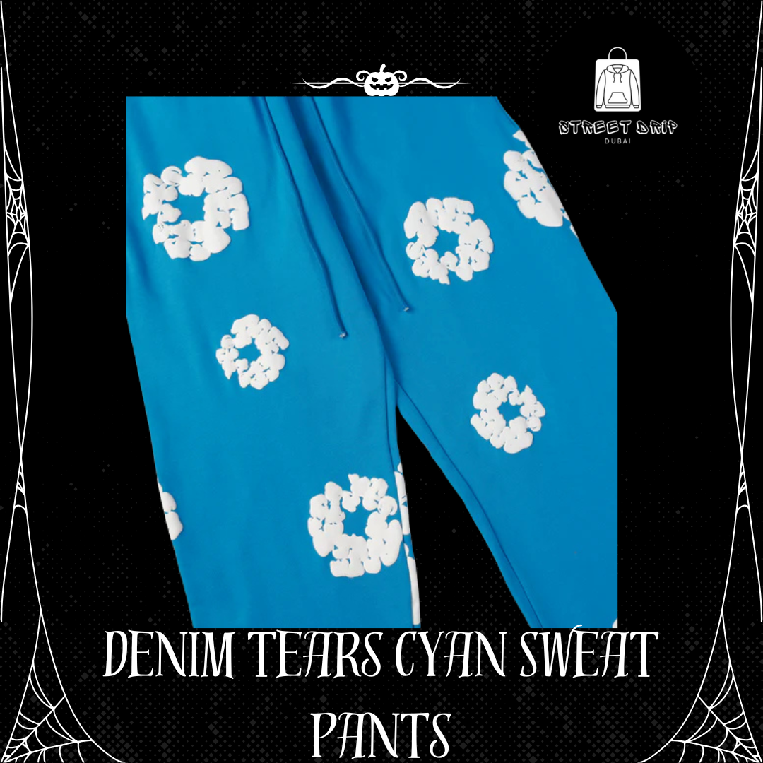 Denim Tears Cyan Sweat Pants