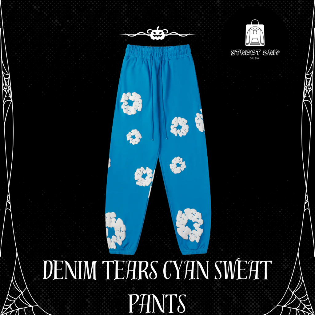 Denim Tears Cyan Sweat Pants