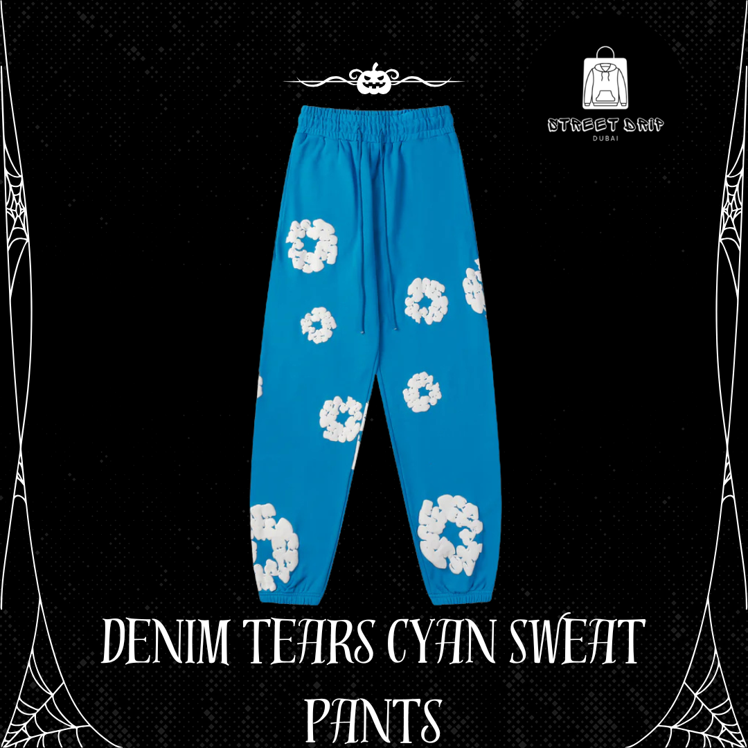Denim Tears Cyan Sweat Pants