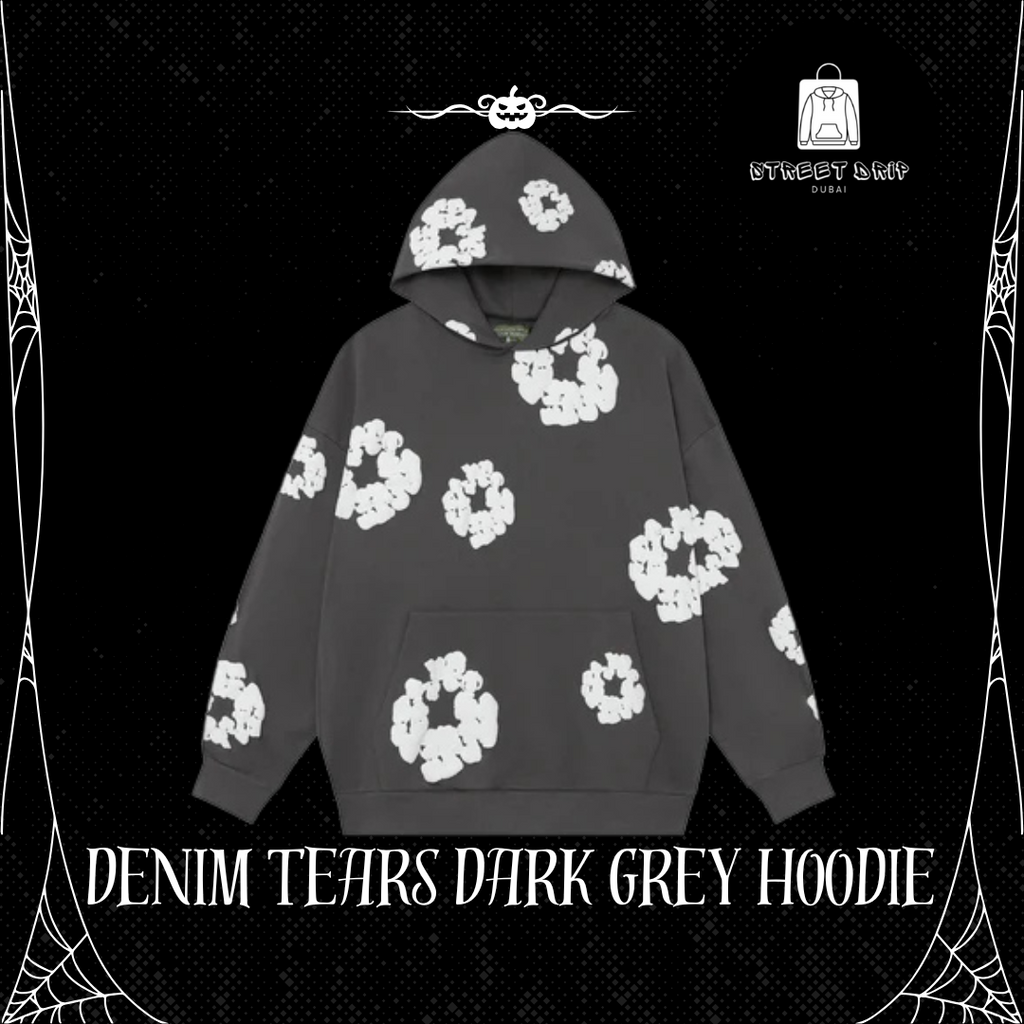 Denim Tears Dark Grey Hoodie