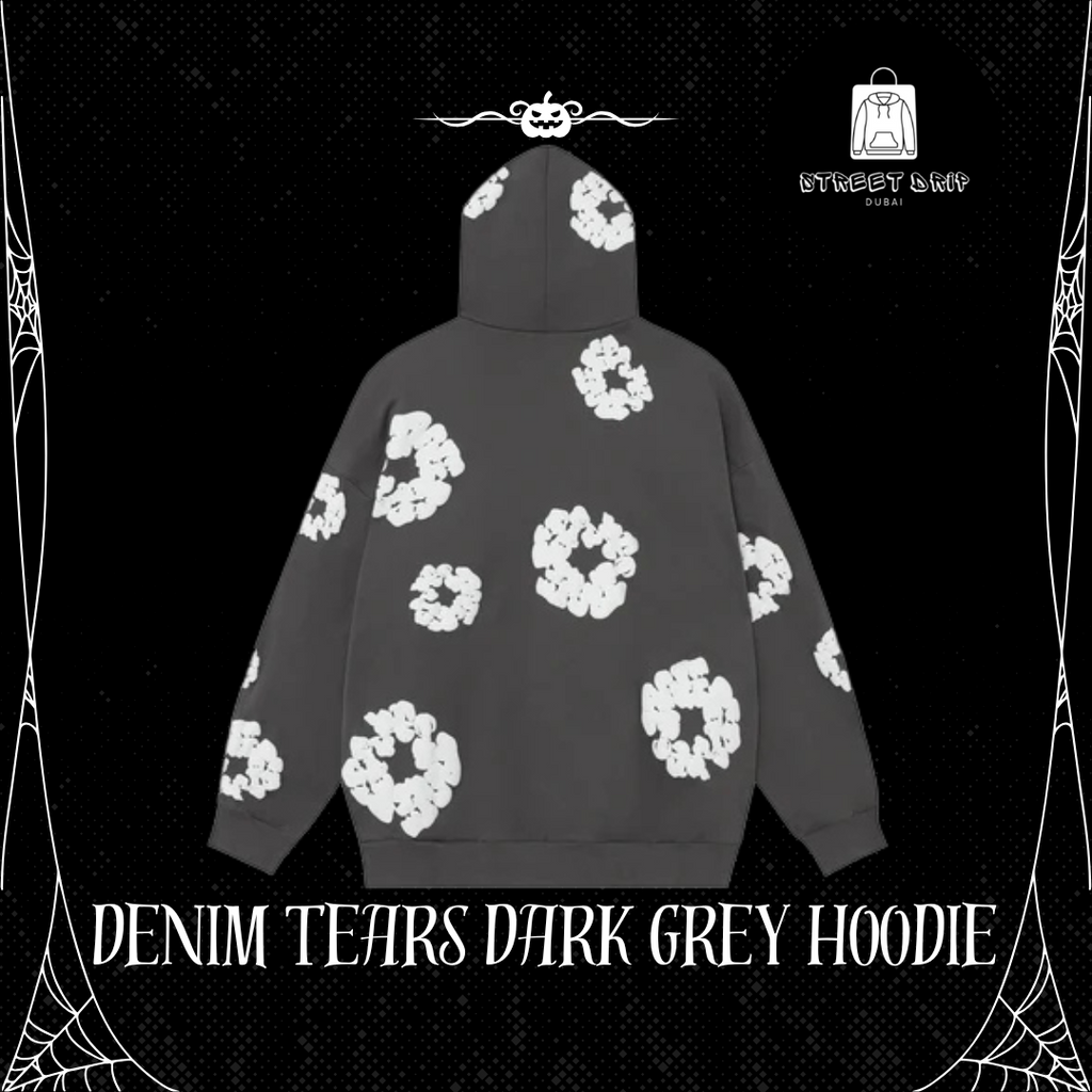Denim Tears Dark Grey Hoodie