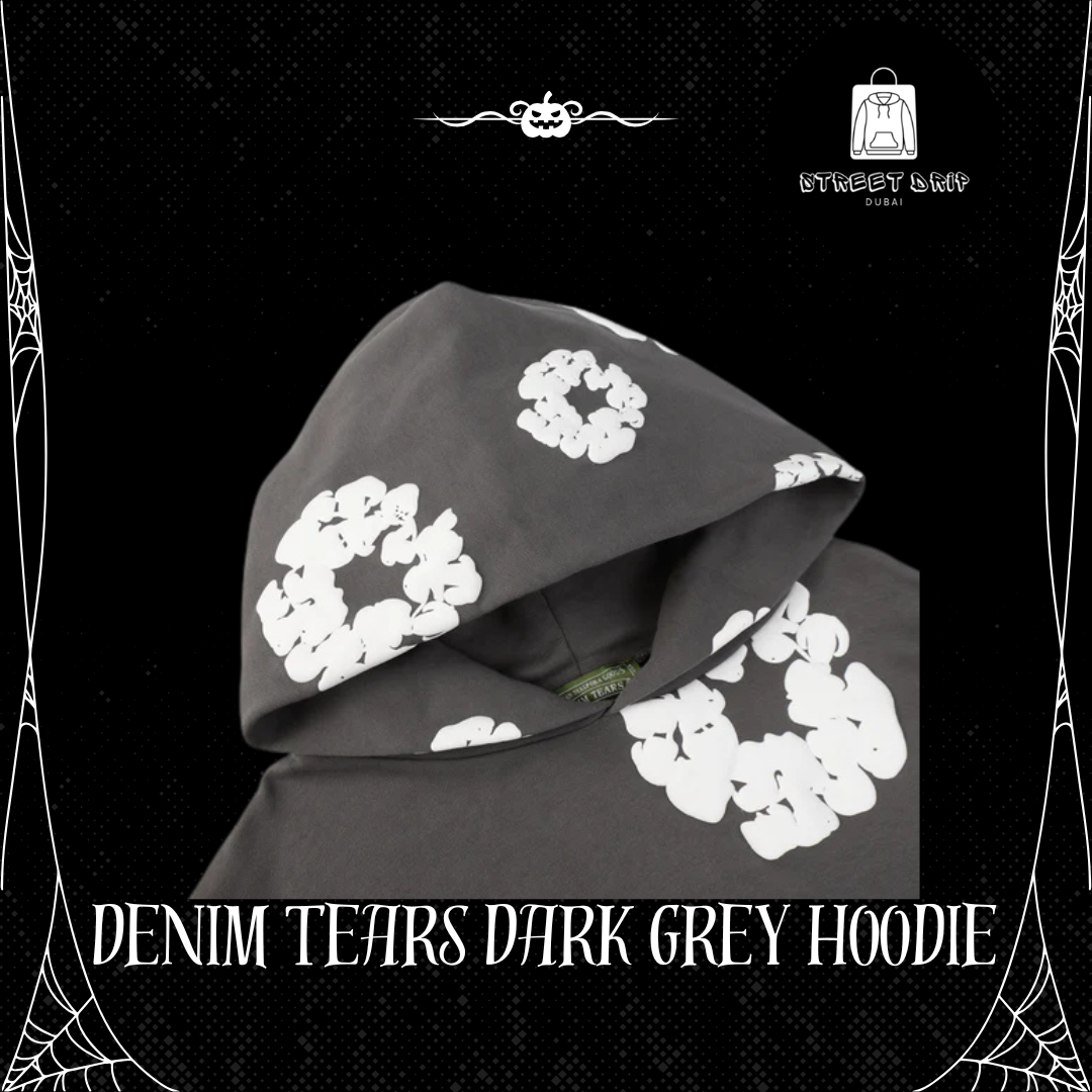 Denim Tears Dark Grey Hoodie