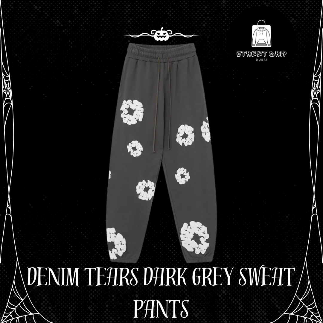 Denim Tears Dark Grey Sweat Pants