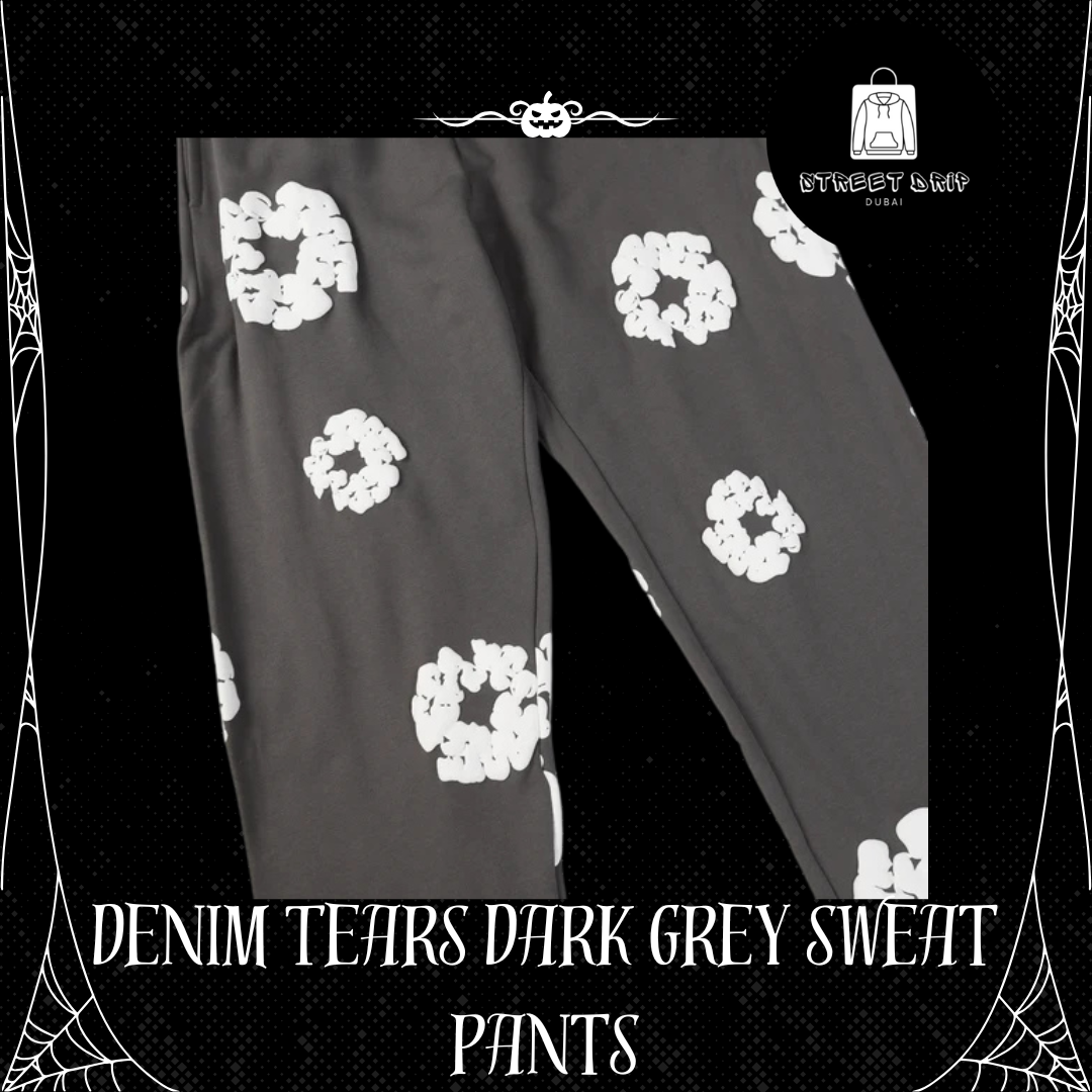 Denim Tears Dark Grey Sweat Pants