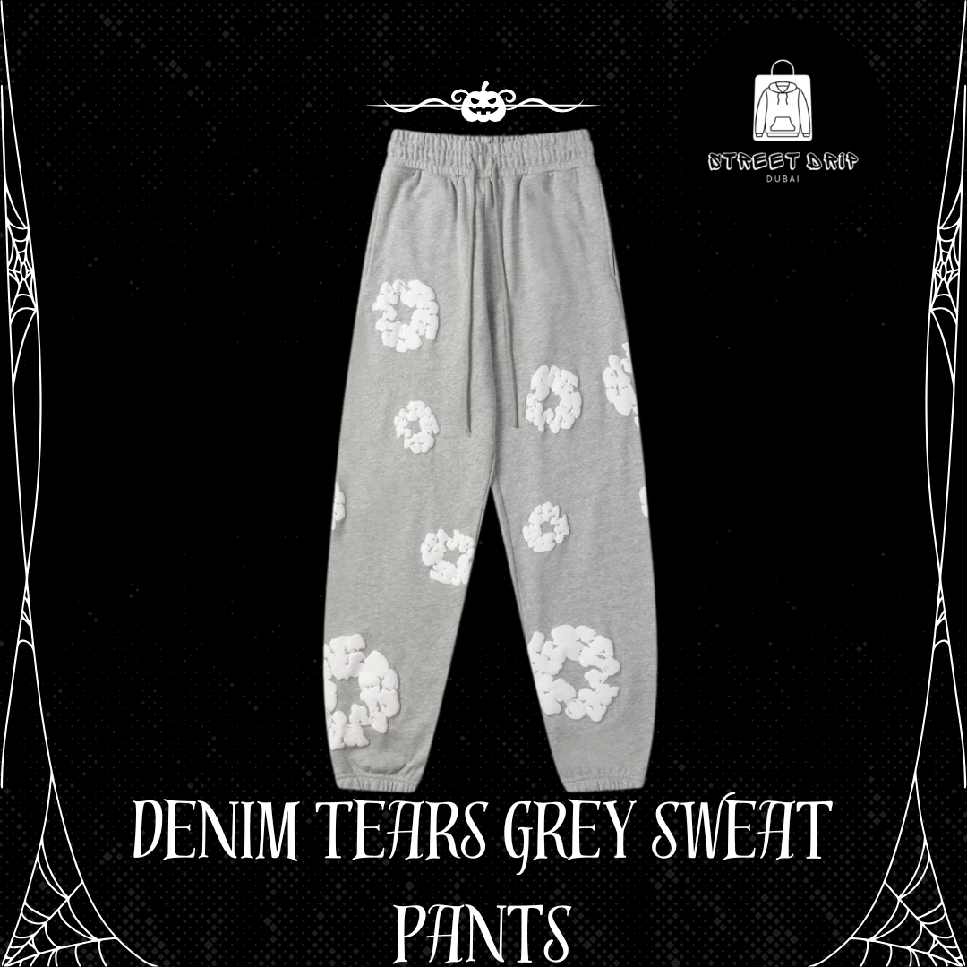 Denim Tears Grey Sweat Pants