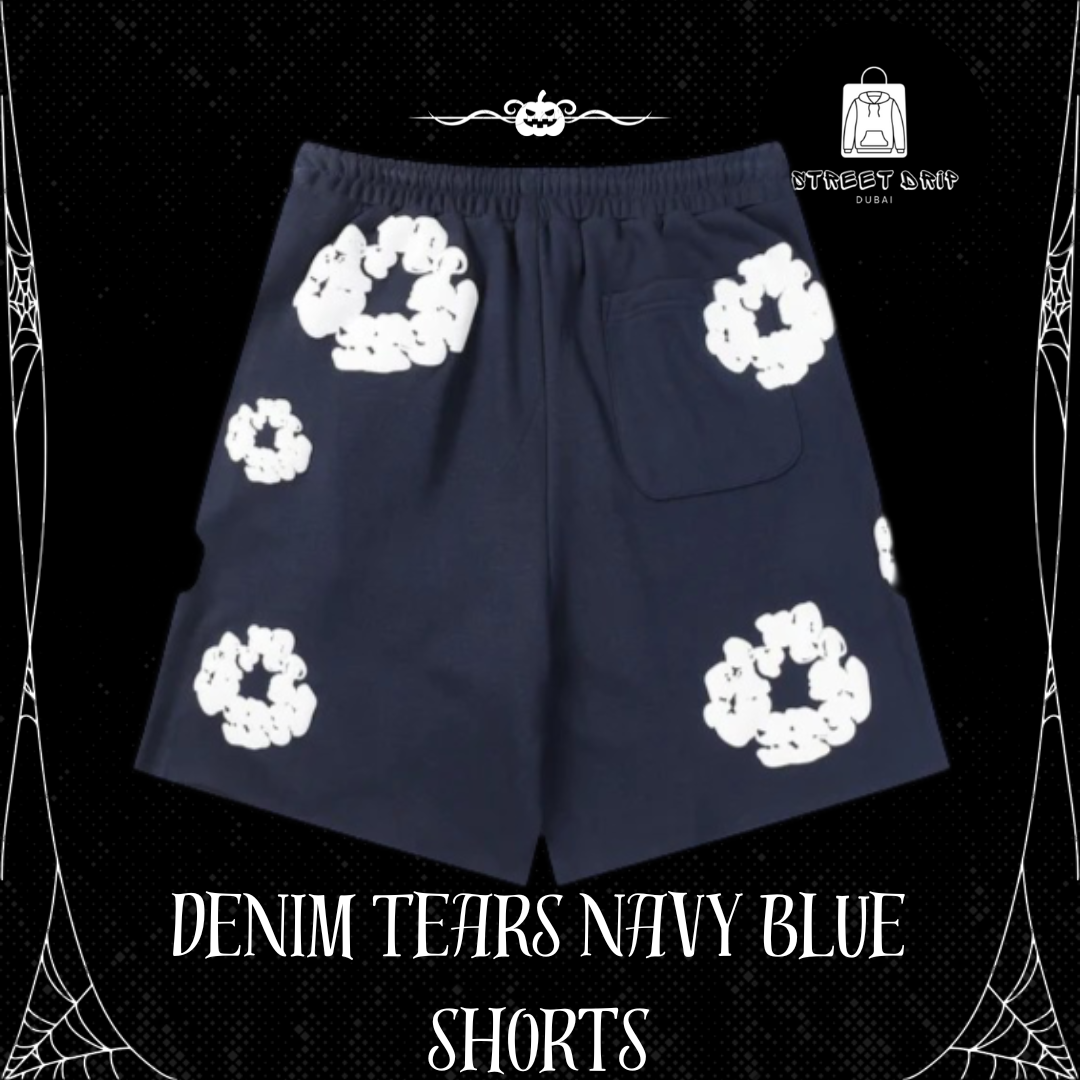 Denim Tears Navy Blue Shorts