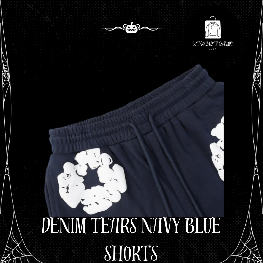 Denim Tears Navy Blue Shorts