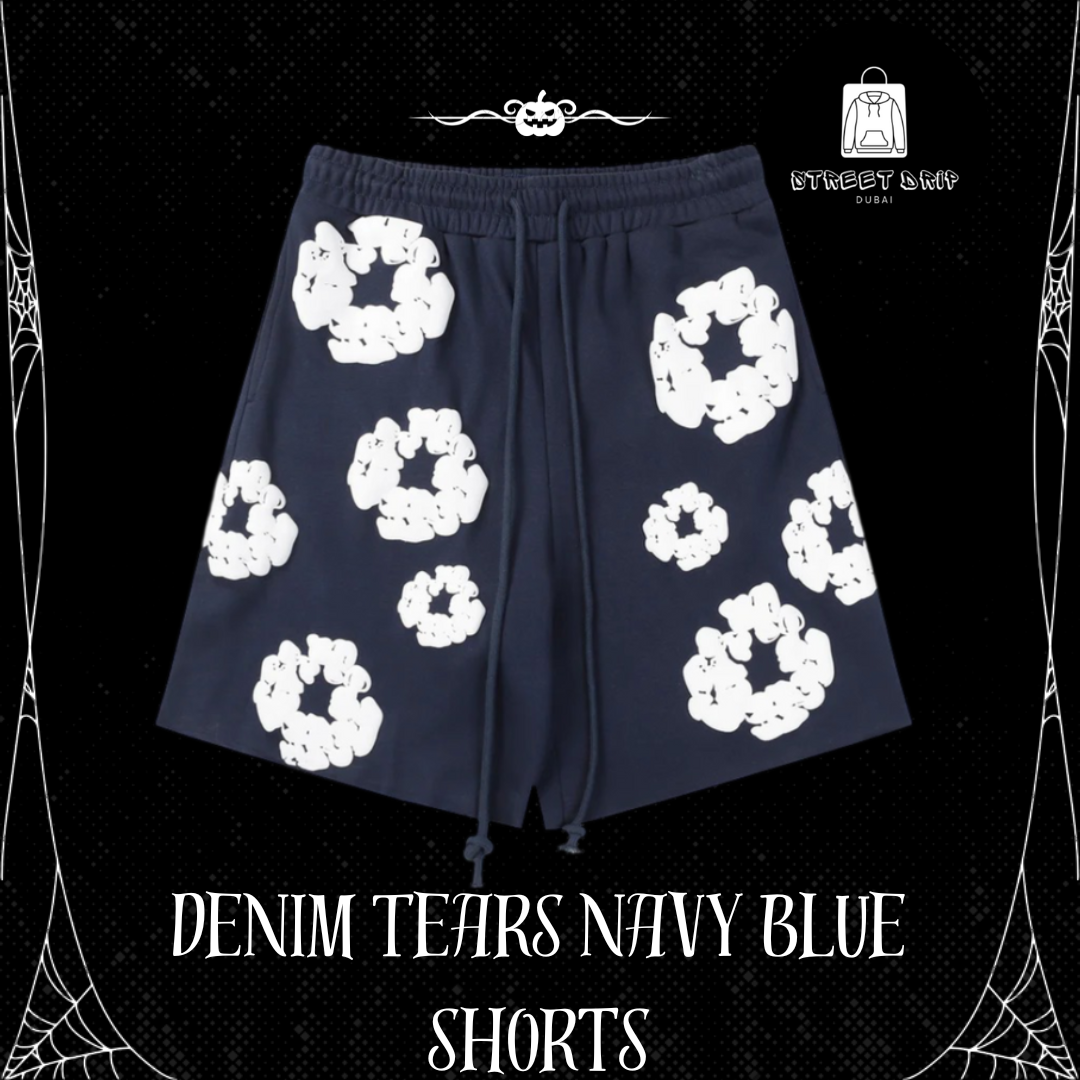 Denim Tears Navy Blue Shorts