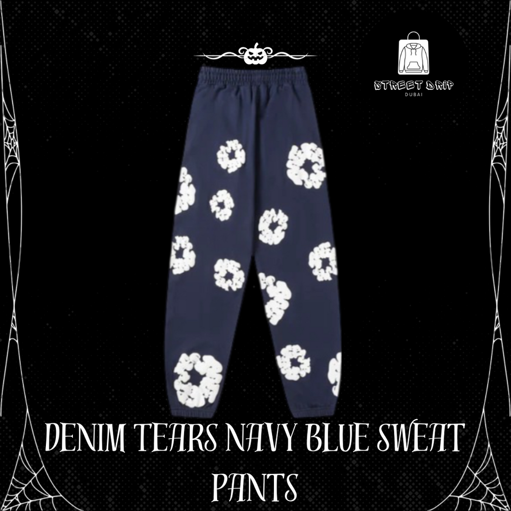 Denim Tears Navy Blue Sweat Pants