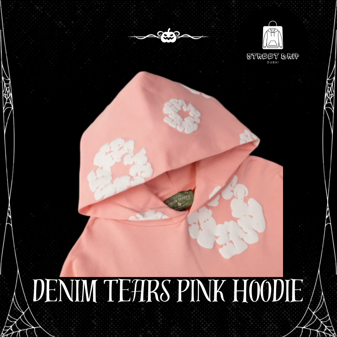 Denim Tears Pink Hoodie