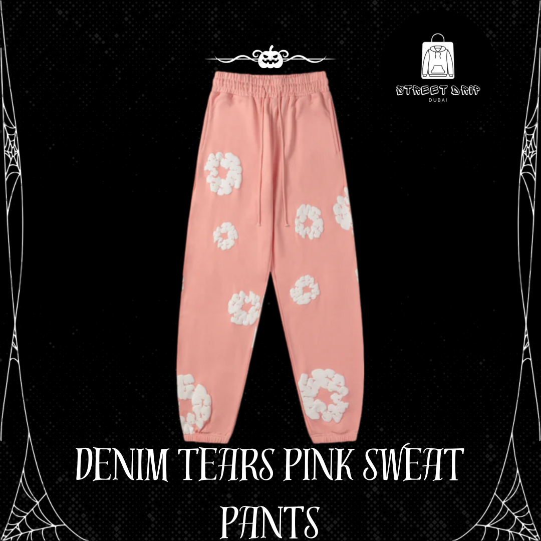 Denim Tears Pink Sweat Pants