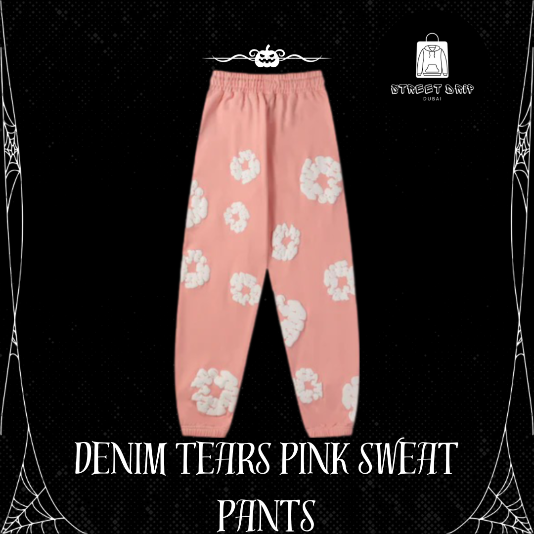 Denim Tears Pink Sweat Pants