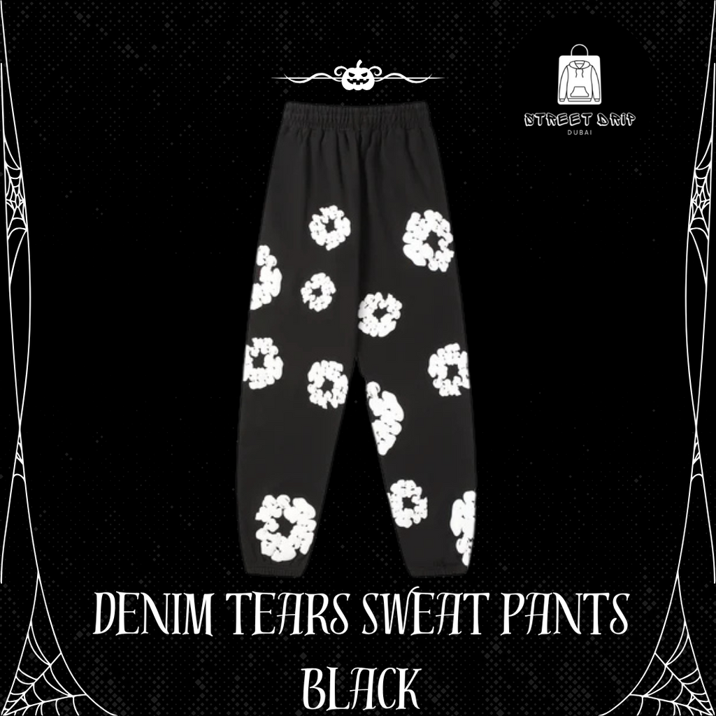 Denim Tears Black Sweat Pants