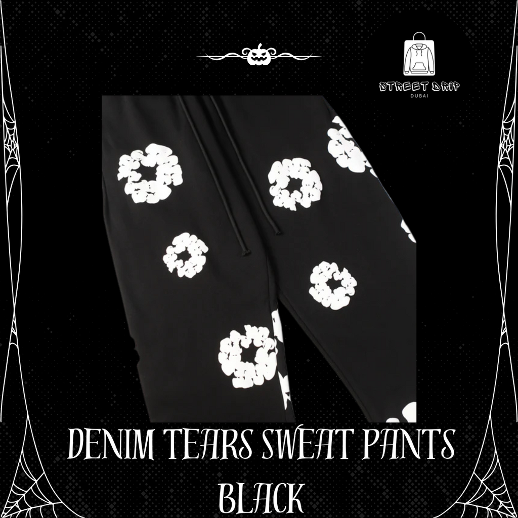 Denim Tears Black Sweat Pants