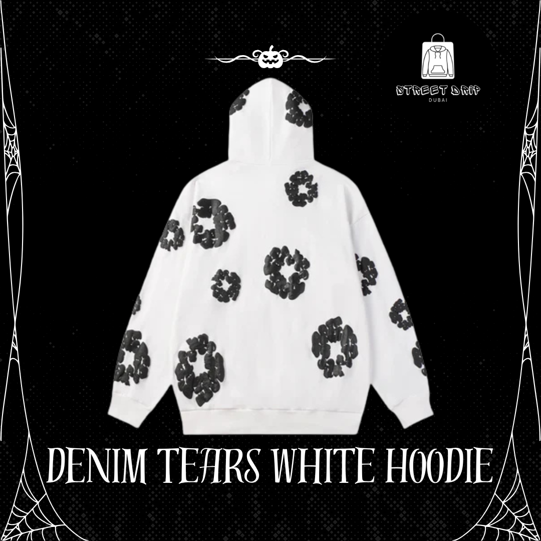 Denim Tears White Hoodie