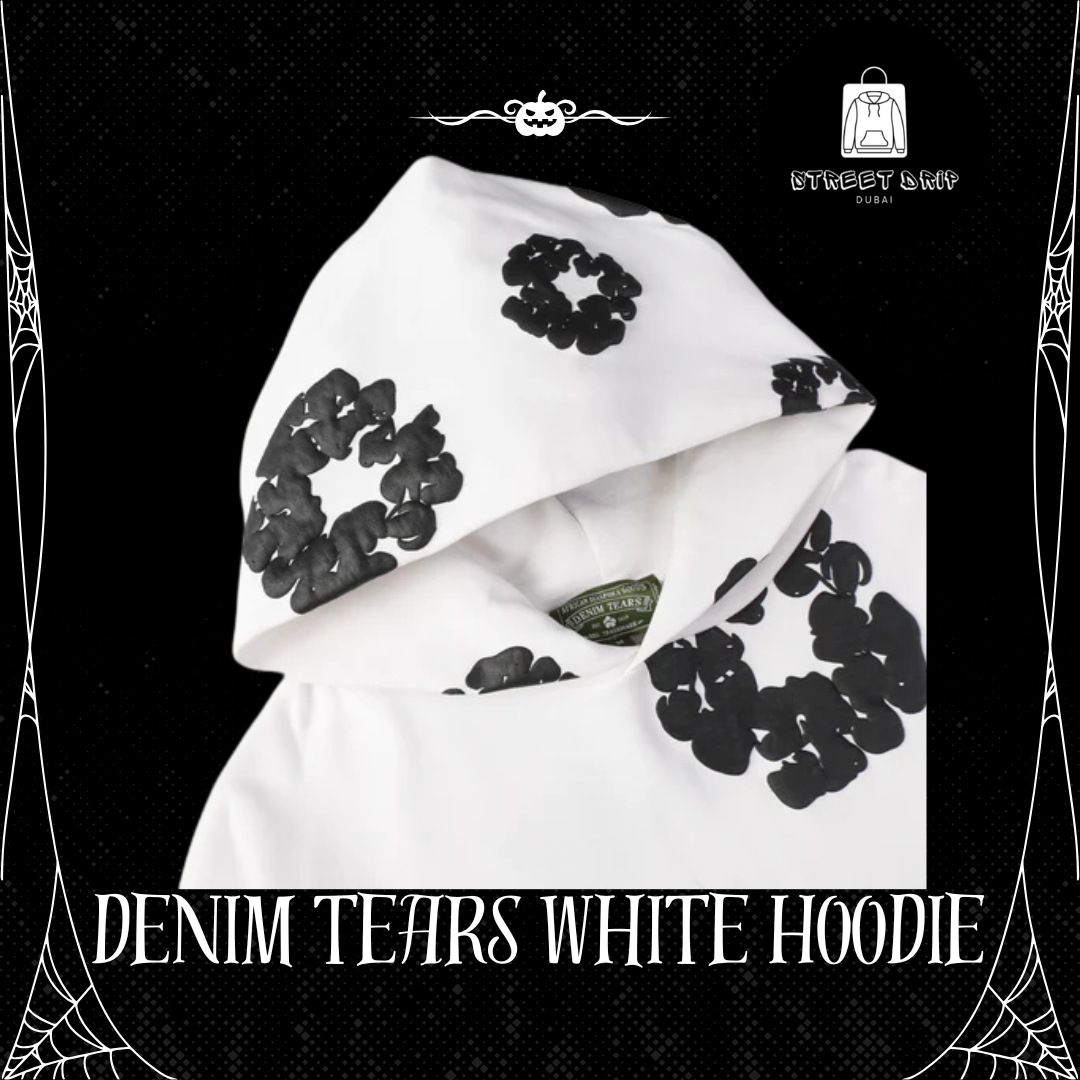 Denim Tears White Hoodie