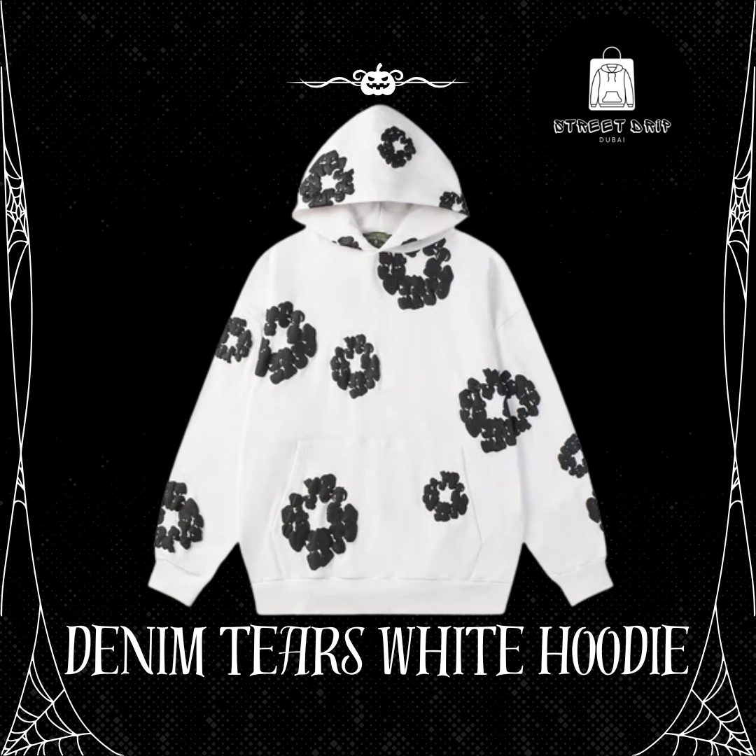Denim Tears White Hoodie