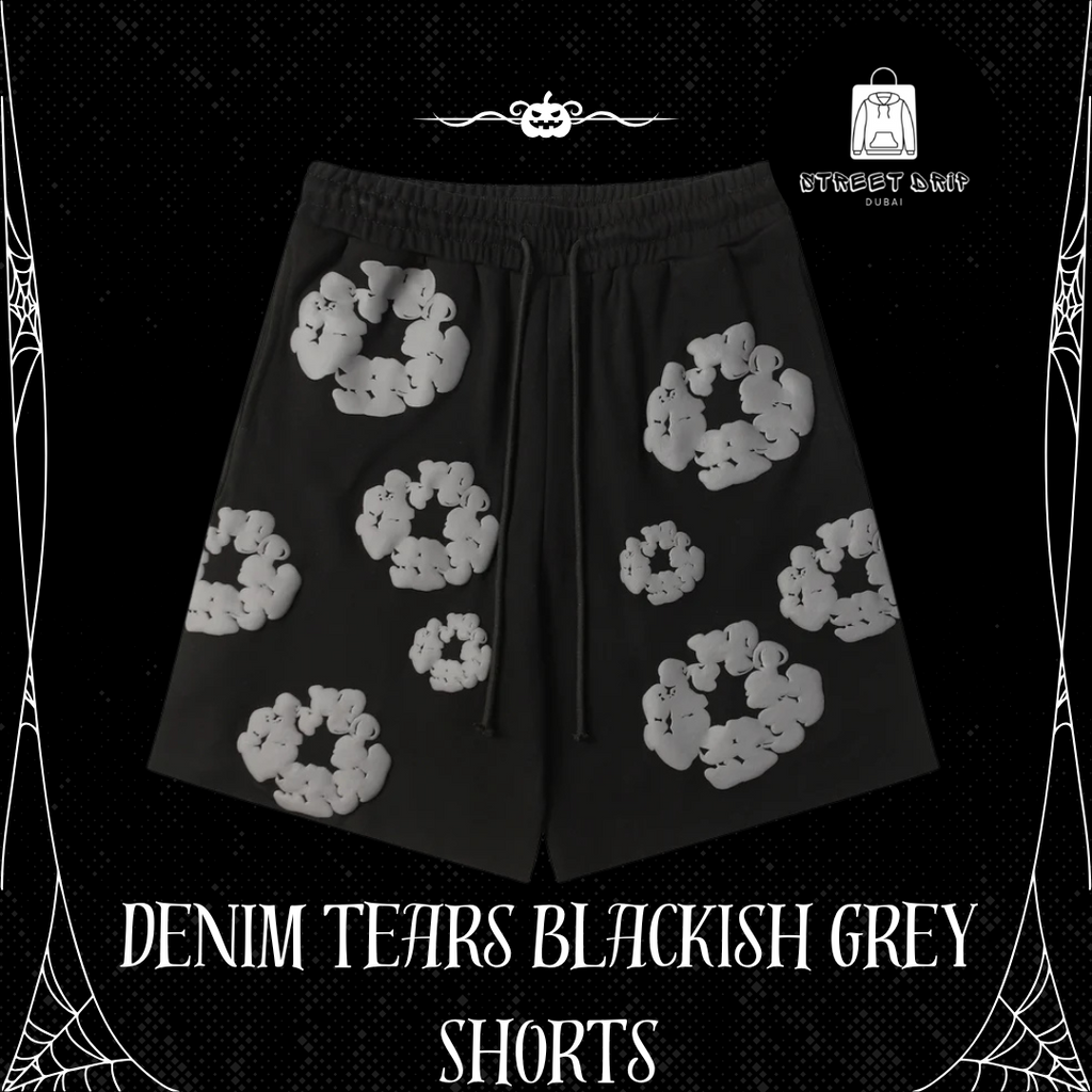 Denim Tears Blackish Grey Shorts
