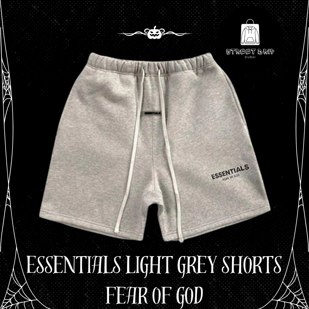 Essentials Light Grey Shorts