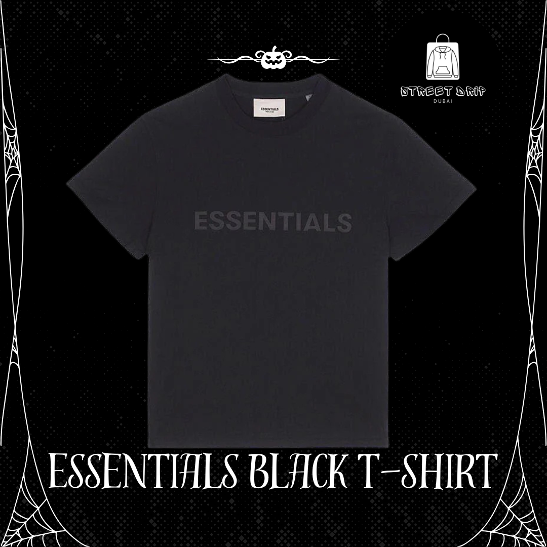 Essentials Black T-Shirt