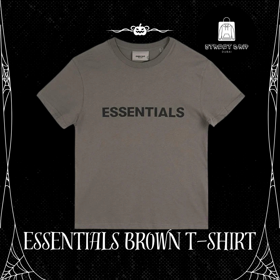 Essentials Brown T-Shirt