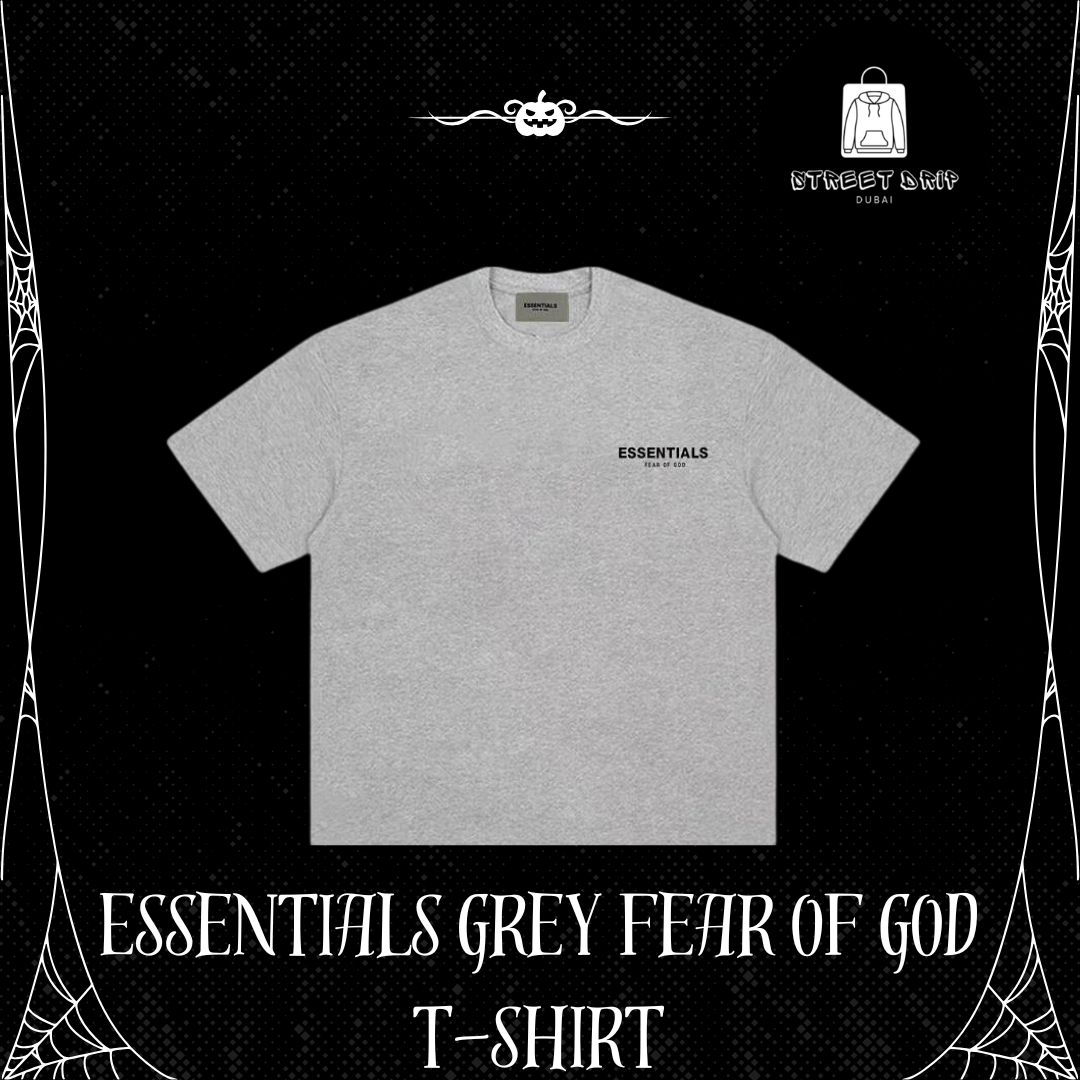 Essentials Grey Fear Of God T-Shirt