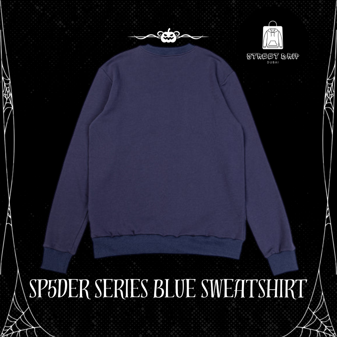 SP5DER Blue Sweatshirts