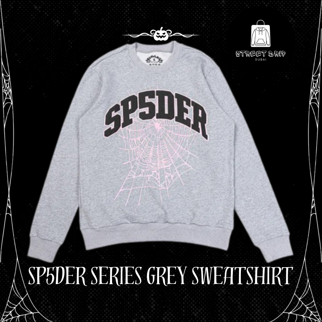 SP5DER Grey Sweatshirt