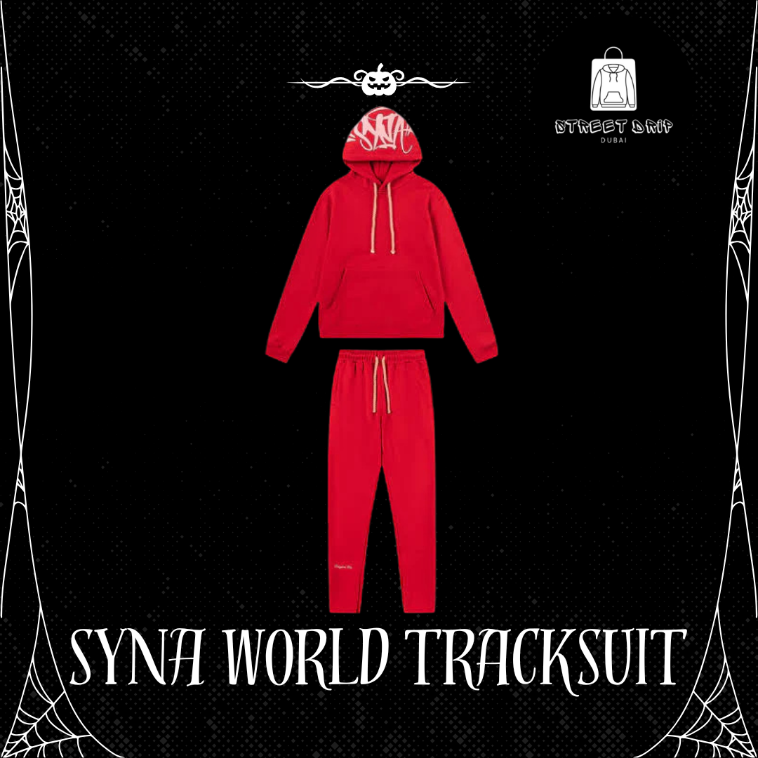 SYNA WORLD RED TRACKSUIT