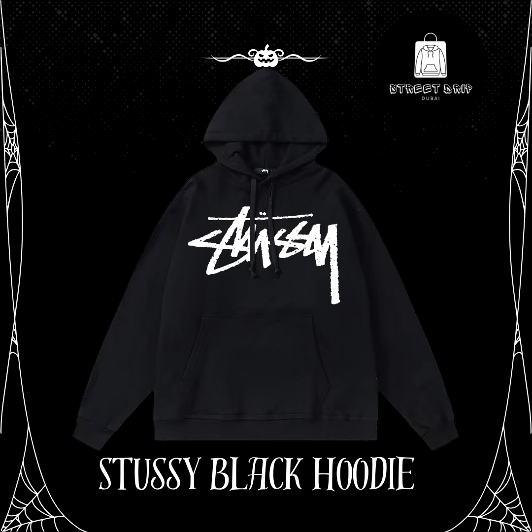 Stussy Black Hoodie